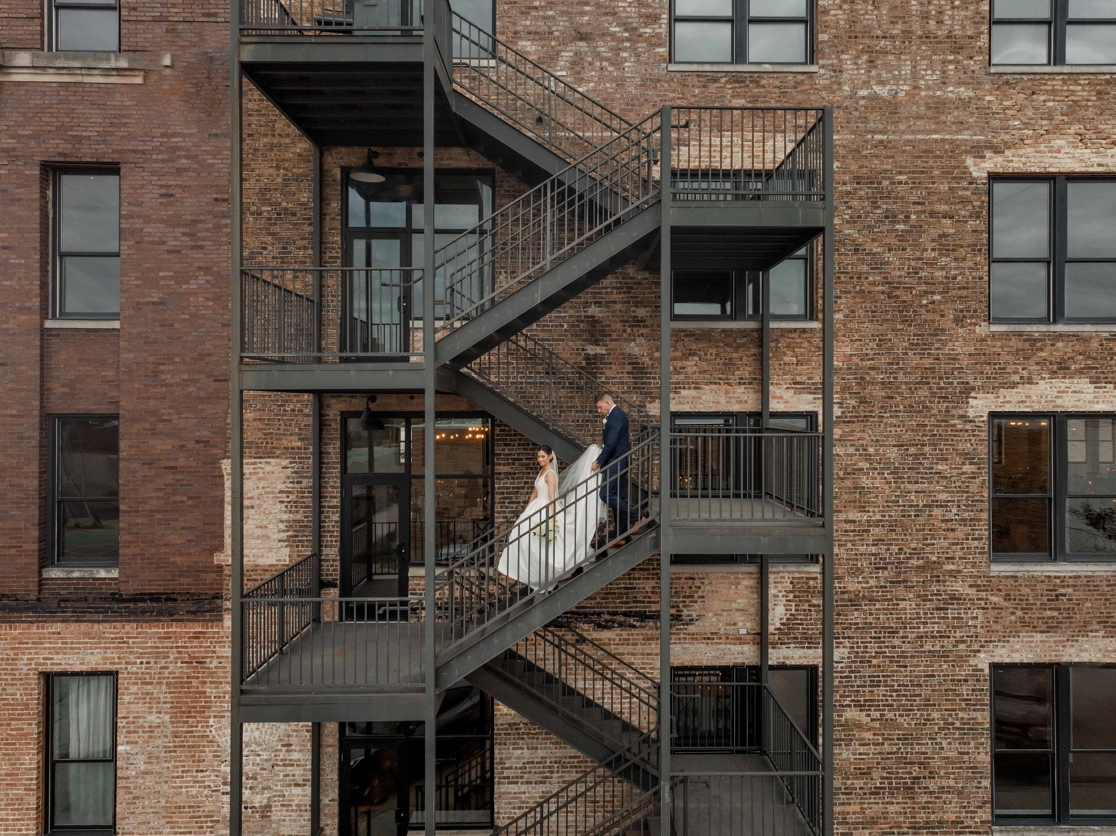 Couple celebrating at The Poppy Estate