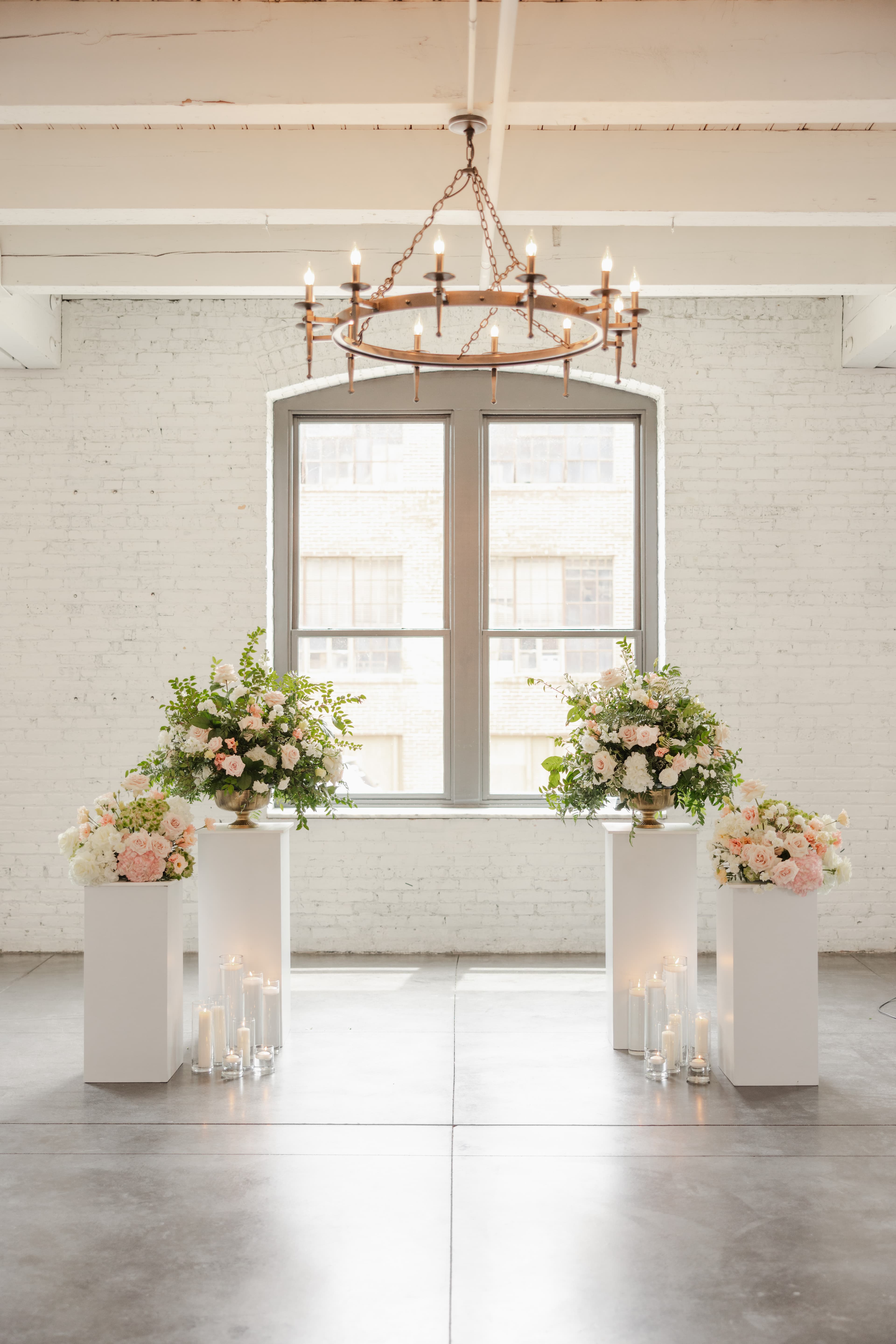 Wedding ceremony at The Poppy Estate