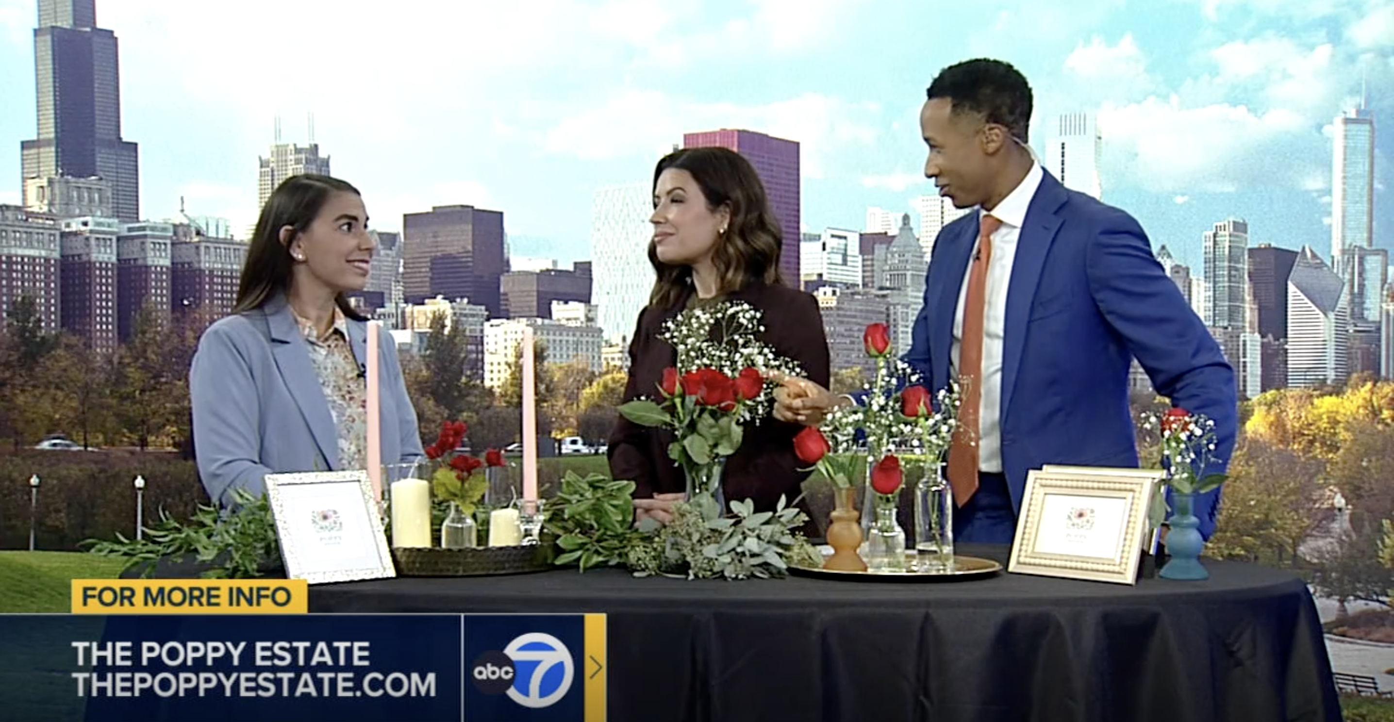 The Poppy Estate featured live on ABC 7 Chicago